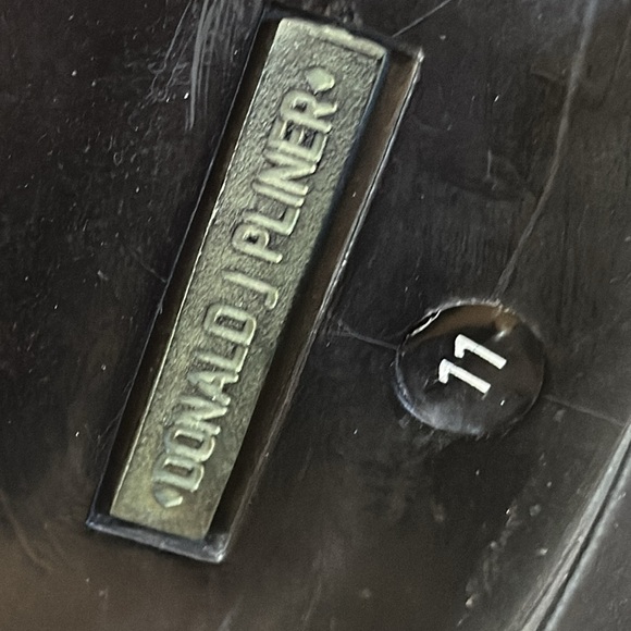 Donald j Pliner men’s size 11 dress/casual boots 9” w/zippers like new - Picture 6 of 9